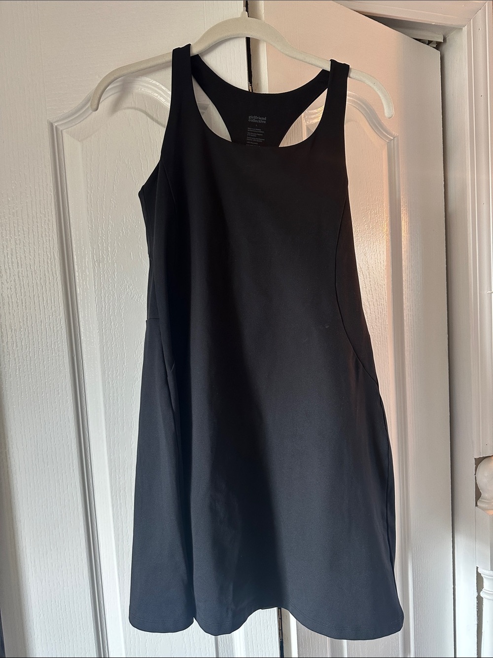 Girlfriend Collective Black Exercise Dress